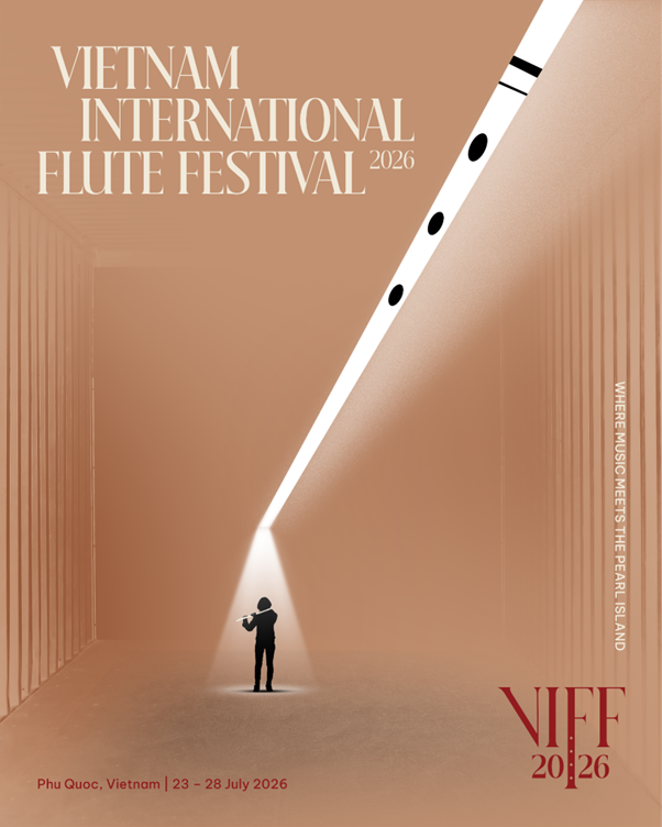 Phú Quốc lần đầu tiên đăng cai Vietnam International Flute Festival 2026, quy tụ dàn nghệ sỹ Grammy danh tiếng